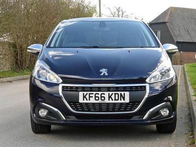 Used Peugeot 208 Allure Premium 2016 Blue Hatchback