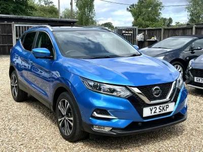 Used Nissan Qashqai N-Connecta 2018 Blue SUV