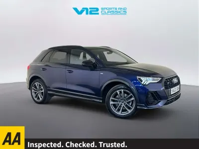 Used Audi Q3 Black Edition 200 HP (147 kW) 2022 Blue SUV