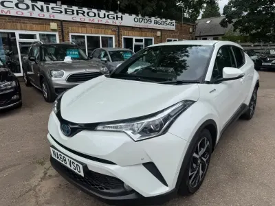 Used Toyota C-HR Design 122 HP (89 kW) 2018 White SUV