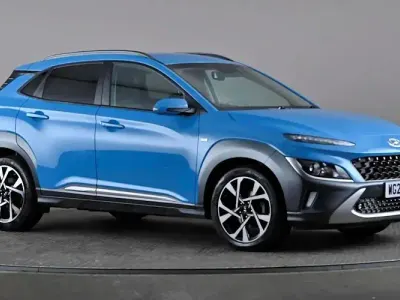 Gebraucht Hyundai Kona Premium 120 PS (88 kW) 2022 Blau SUV