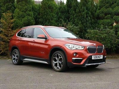 Used BMW X1 xLine 150 HP (110 kW) 2018 Orange SUV
