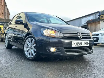 Used VW Golf VI GT 140 HP (102 kW) 2009 Black Hatchback