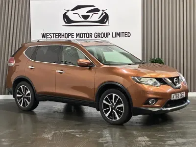 Used Nissan X-Trail Tekna 130 HP (95 kW) 2017 Orange SUV