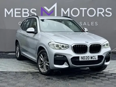 Used BMW X3 M Sport 190 HP (139 kW) 2020 Silver SUV