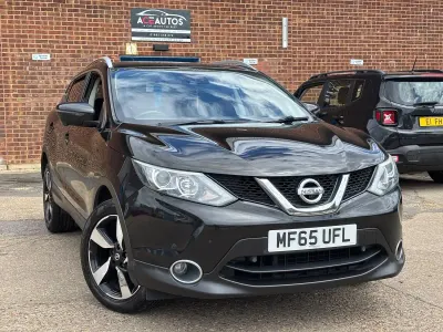 Used Nissan Qashqai N-TEC 110 HP (80 kW) 2015 Black SUV