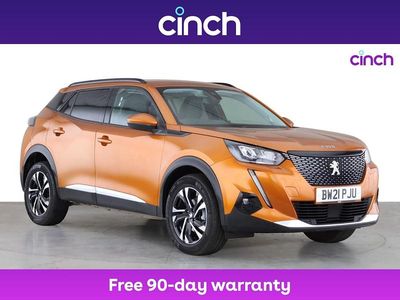Orange Used 2021 Peugeot 2008 Allure Premium SUV | £13,499 (Fair price)
