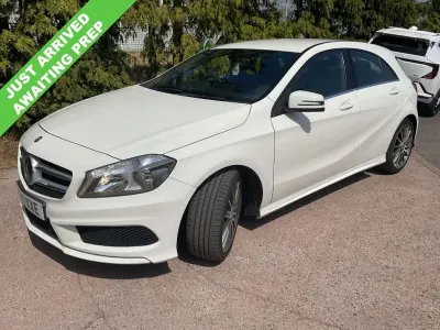 Used Mercedes A180 AMG 109 HP (80 kW) 2015 White Hatchback