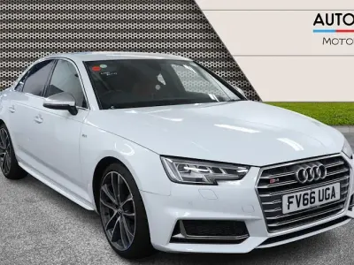 Used Audi S4 Design 354 HP (260 kW) 2017 White Sedan