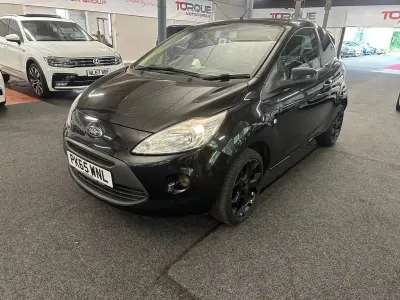 Used Ford Ka Zetec 69 HP (50 kW) 2015 Black Hatchback