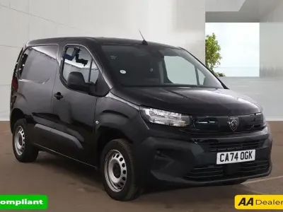 Used Peugeot Partner 129 HP (94 kW) 2024 Black MPV