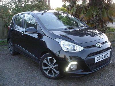 Black Used 2015 Hyundai i10 Premium SE Hatchback | £7,490 (Fair price)