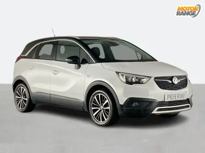 Used Vauxhall Crossland X Elite 81 HP (59 kW) 2019 White SUV