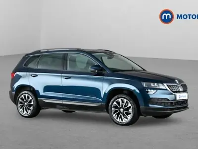 Used Skoda Karoq SE Drive 150 HP (110 kW) 2020 Blue SUV