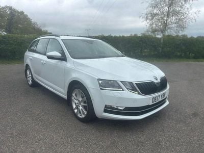 Used Skoda Octavia SE L 150 HP (110 kW) 2017 White Estate