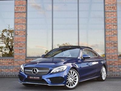 Blue Used 2016 Mercedes C250 AMG Line Premium Plus Coupe | £17,999 (Expensive)