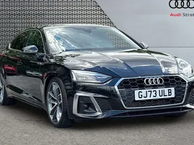 Used Audi A5 Sportback S-Line 150 HP (110 kW) 2023 Black Hatchback