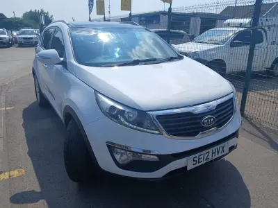 Used Kia Sportage 133 HP (97 kW) 2012 White SUV