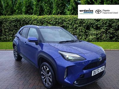 Used Toyota Yaris Hybrid Design 2022 Blue Hatchback