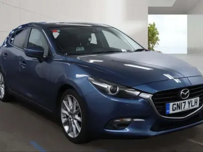 Used Mazda 3 Inclusive 121 HP (88 kW) 2017 Blue Hatchback