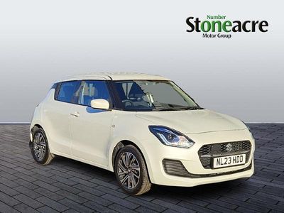 White Used 2023 Suzuki Swift SZ-L Hatchback | £12,890 (Fair price)