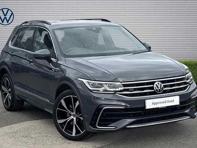 Used VW Tiguan R-line 190 HP (139 kW) 2021 Dolphin grey SUV