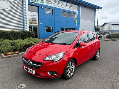 Used Vauxhall Corsa SRi 100 HP (73 kW) 2018 Red Hatchback