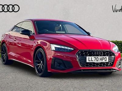 Used Audi A5 S-Line 161 HP (118 kW) 2020 Red Coupe