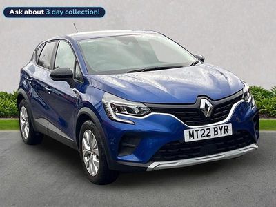 Used Renault Captur Iconic 91 HP (66 kW) 2022 Blue SUV