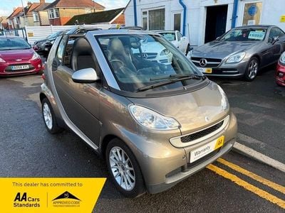 Used Smart ForTwo Cabrio Passion 71 HP (52 kW) 2010 Grey Cabriolet