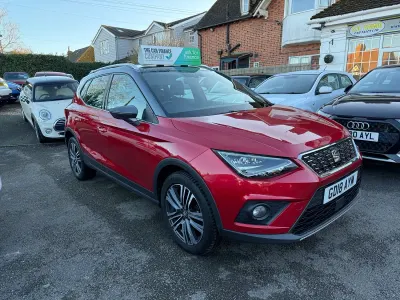 Used Seat Arona XCELLENCE 115 HP (84 kW) 2018 Red SUV