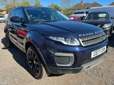 Used Land Rover Range Rover evoque SE 150 HP (110 kW) 2017 Blue Estate