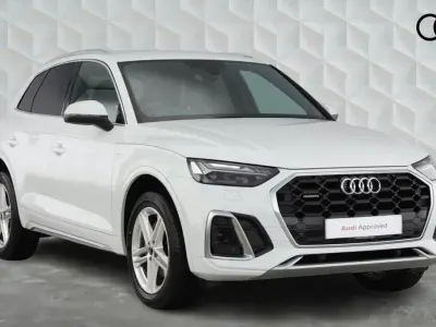 Used Audi Q5 S-Line 204 HP (150 kW) 2021 White SUV