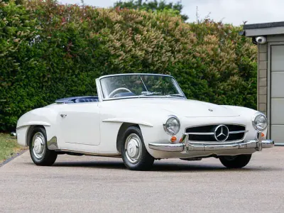 Used Mercedes 190 105 HP (77 kW) 1961 White