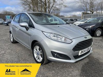 Used Ford Fiesta Zetec 2014 Silver Hatchback