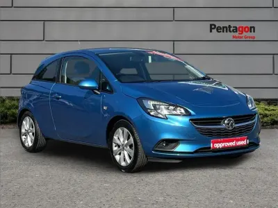 Used Vauxhall Corsa 73 HP (53 kW) 2018 Blue Hatchback