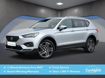 Usado Seat Tarraco 4Drive 190 CV (139 kW) 2019 Plateado SUV