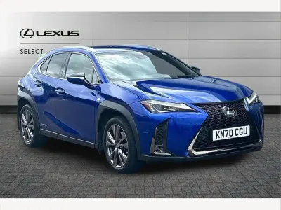 Used Lexus UX 250h Sport Line 184 HP (135 kW) 2020 Azure blue SUV