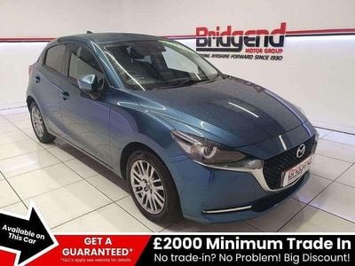 Begagnad Mazda 2 Inclusive 90 HK (66 kW) 2020 Blå Halvkombi