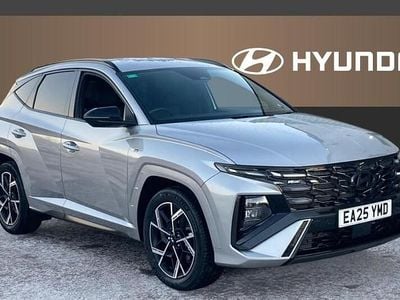 Silver Used 2025 Hyundai Tucson N Line SUV | £24,896 (Fair price)