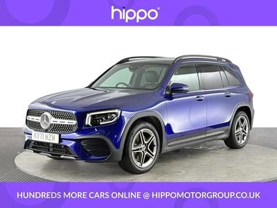 Blue Used 2021 Mercedes GLB220 AMG line SUV | £25,760 (Fair price)