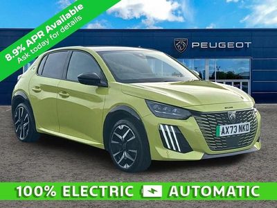 Used Peugeot e-208 GTi 114 kW (156 HP) 2024 Yellow Hatchback