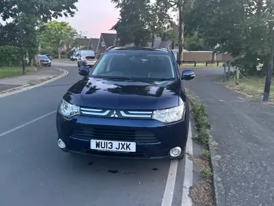 Used Mitsubishi Outlander 2013 Blue SUV