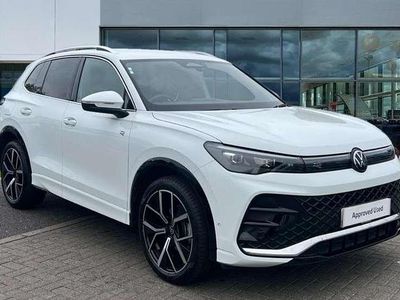 White Used 2025 VW Tiguan R-line SUV | £34,206 (A bit pricey)