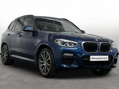 Begagnad BMW X3 M Sport 261 HK (191 kW) 2019 Blå SUV