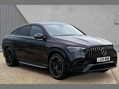 Black Used 2024 Mercedes GLE63 AMG Premium Plus Coupe | £98,395 (Expensive)