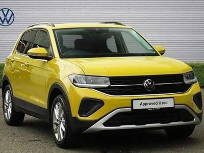 Used VW T-Cross Match 115 HP (84 kW) 2024 Yellow SUV