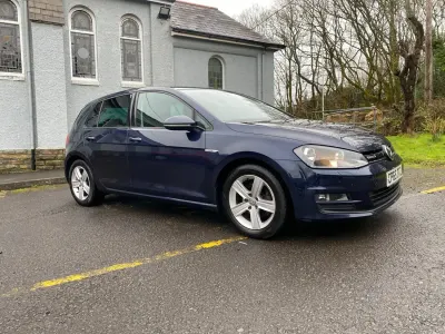 Begagnad VW Golf VII Edition 115 HK (84 kW) 2016 Blå Halvkombi