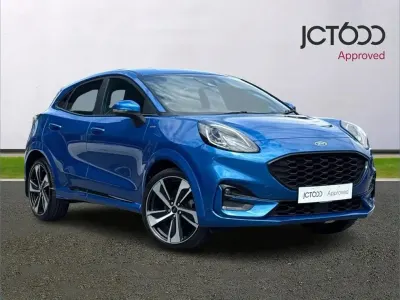 Used Ford Puma ST-Line X 123 HP (90 kW) 2020 Blue SUV