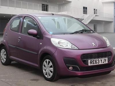 Purple Used 2013 Peugeot 107 Active Hatchback | £3,495 (Fair price)